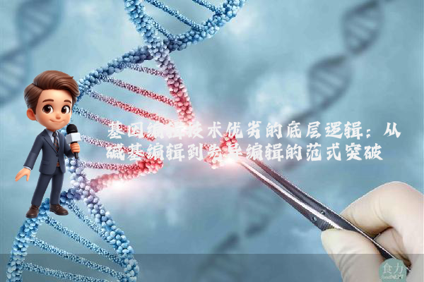 基因编辑技术优劣的底层逻辑:从碱基编辑到先导编辑的范式突破
