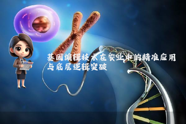 基因编辑技术在农业中的精准应用与底层逻辑突破